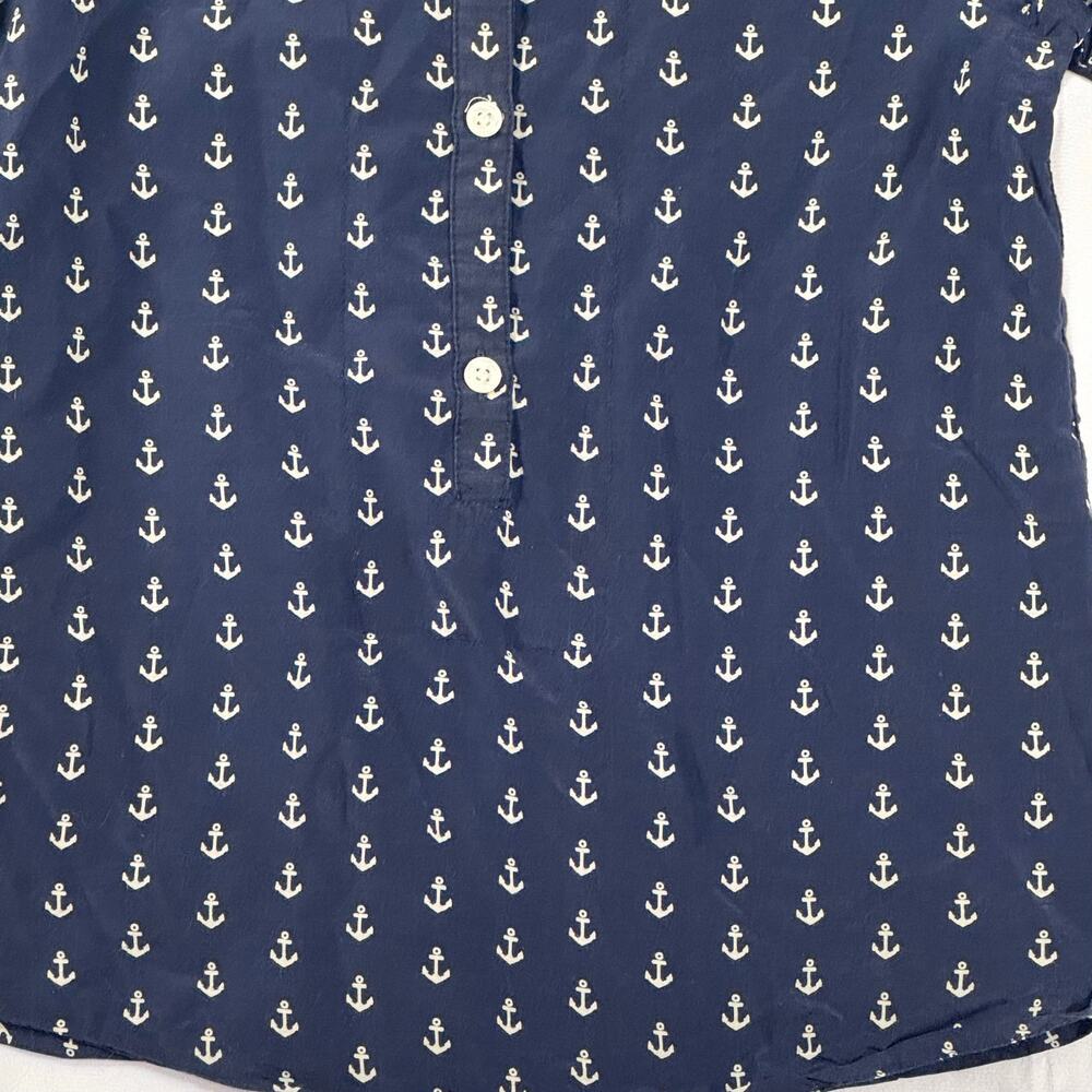 Crewcuts Navy Blue w/ Anchors Nautical Tunic Top -4/5 - Picture 3 of 5